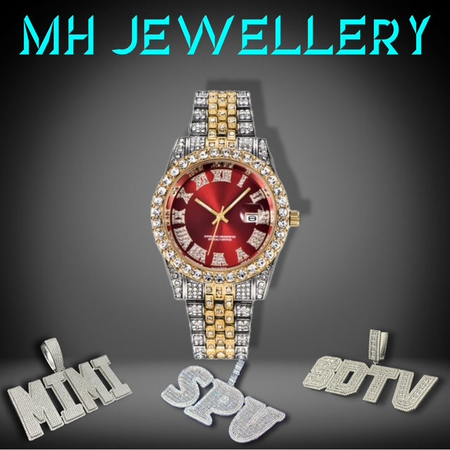 Classic Iced Out Watch 1
