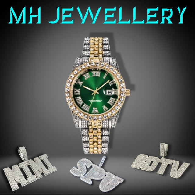Classic Iced Out Watch 1