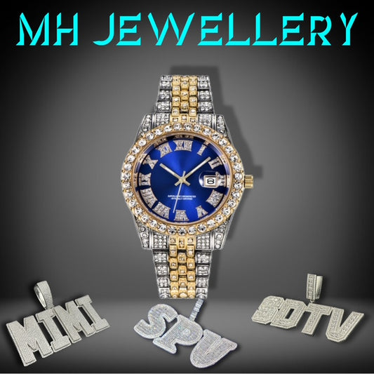 Classic Iced Out Watch 1