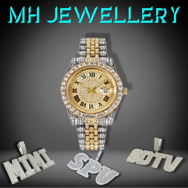 Classic Iced Out Watch 1