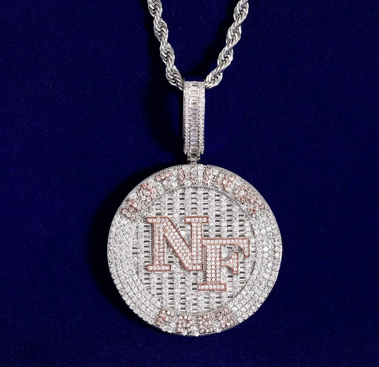 Iced Out Nothing Free Pendant