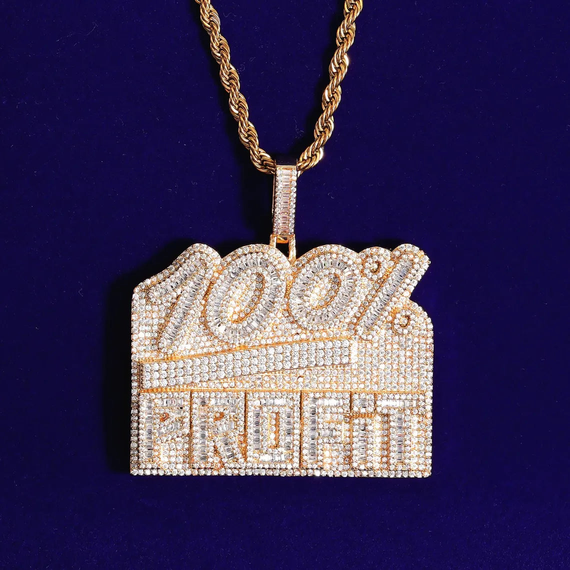 Iced Out 100% Profit Pendant