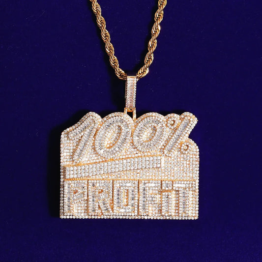 Iced Out 100% Profit Pendant