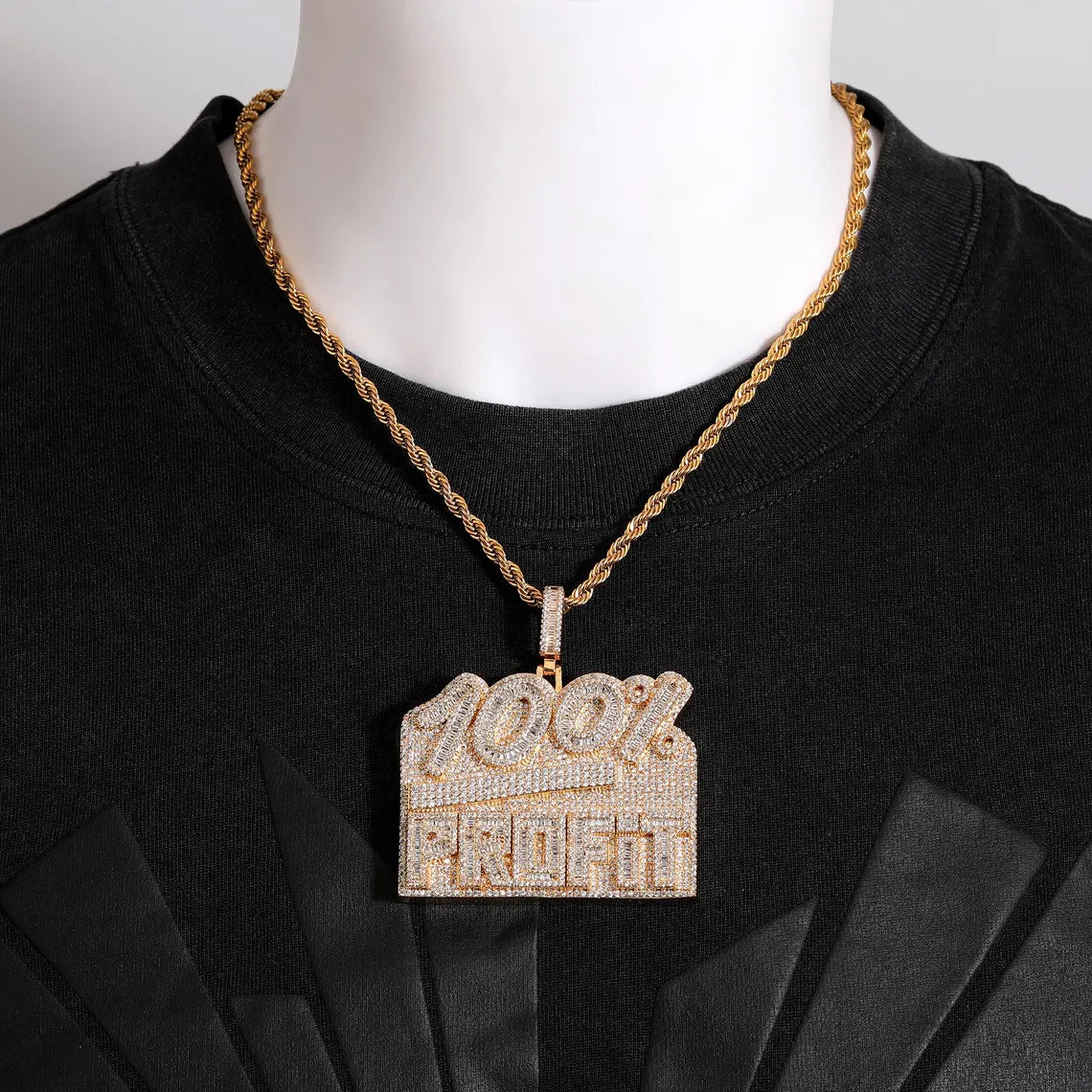 Iced Out 100% Profit Pendant
