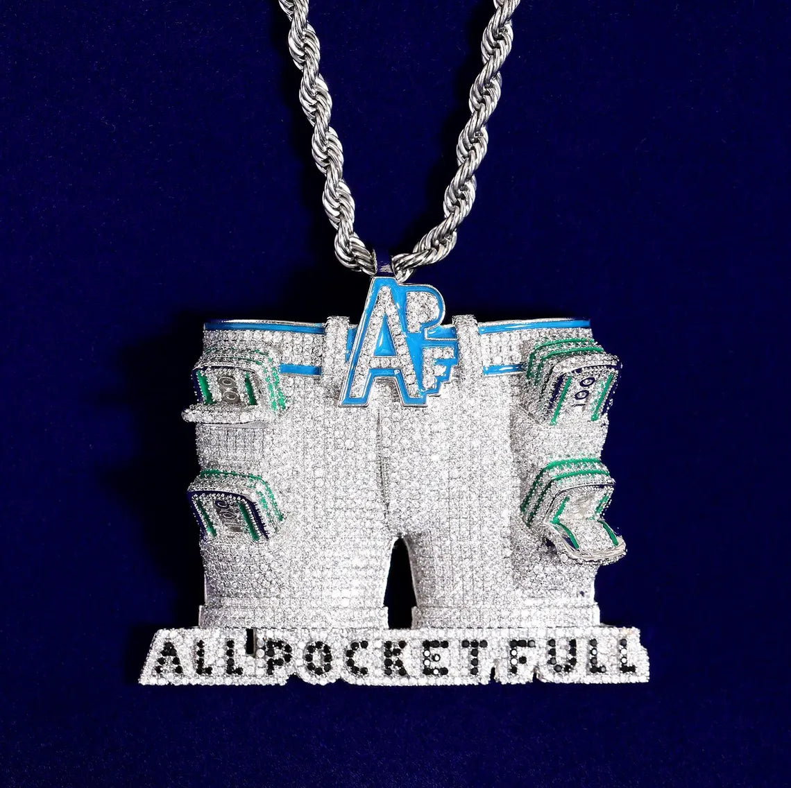 Iced Out All Pockets Full Pendants