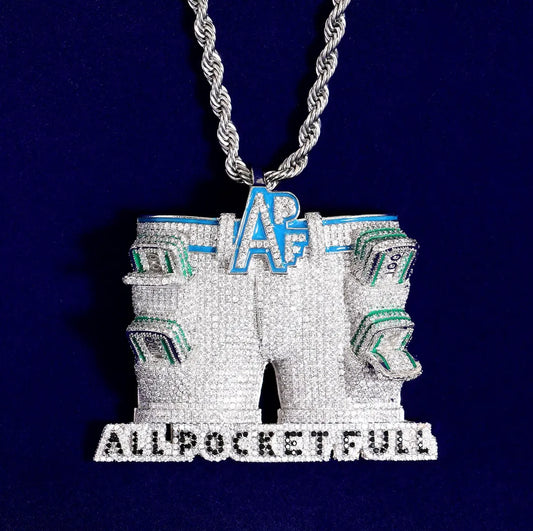 Iced Out All Pockets Full Pendants