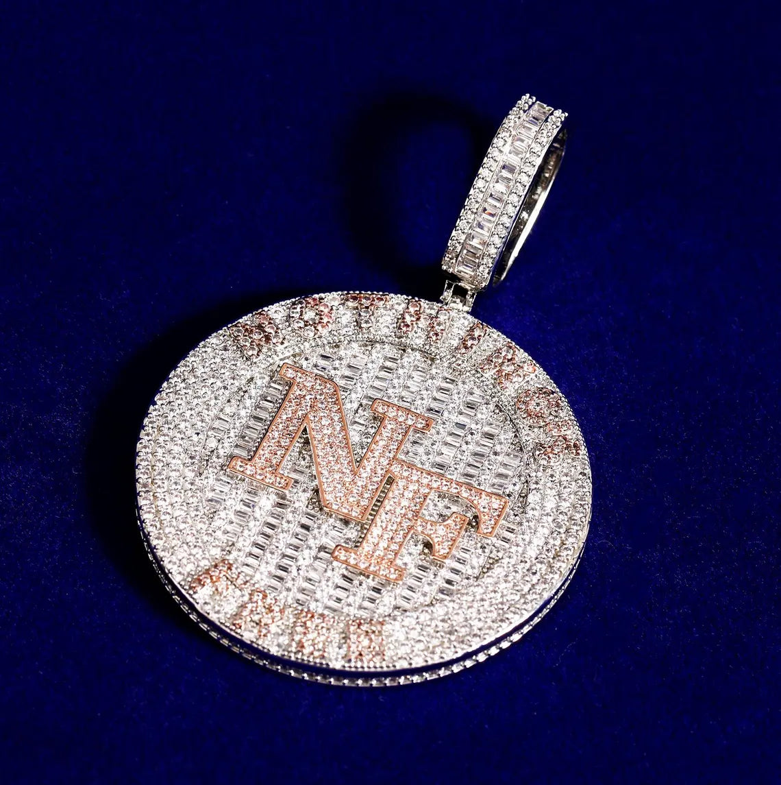 Iced Out Nothing Free Pendant