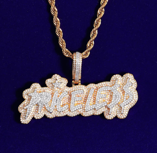 Iced Out Priceless Pendant