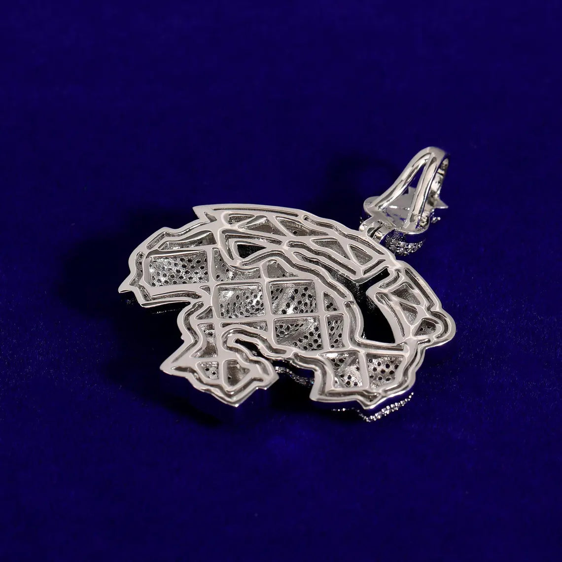 Iced Out Get Money First Pendant