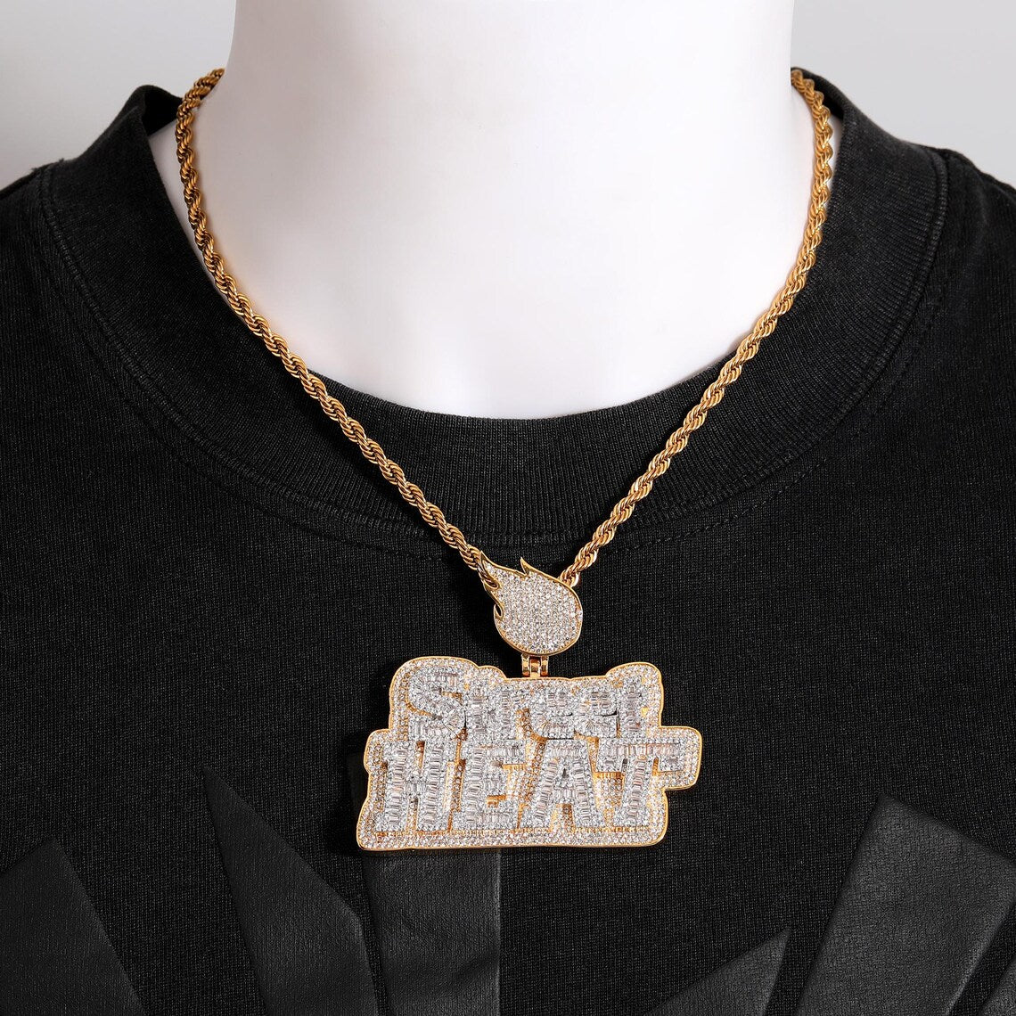 Iced Out Street Heat Pendant