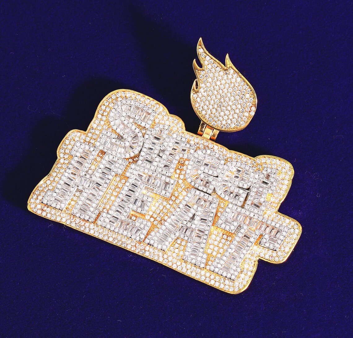 Iced Out Street Heat Pendant
