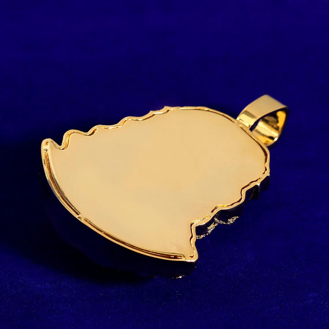 Iced Out Big Jesus Face Pendant
