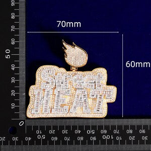 Iced Out Street Heat Pendant
