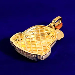 Iced Out Money Bag Pendant