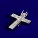 Iced Out Crucifix Pendant