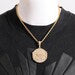 Iced Out Money And Family Pendant