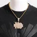 Iced Out No Excusez Pendant