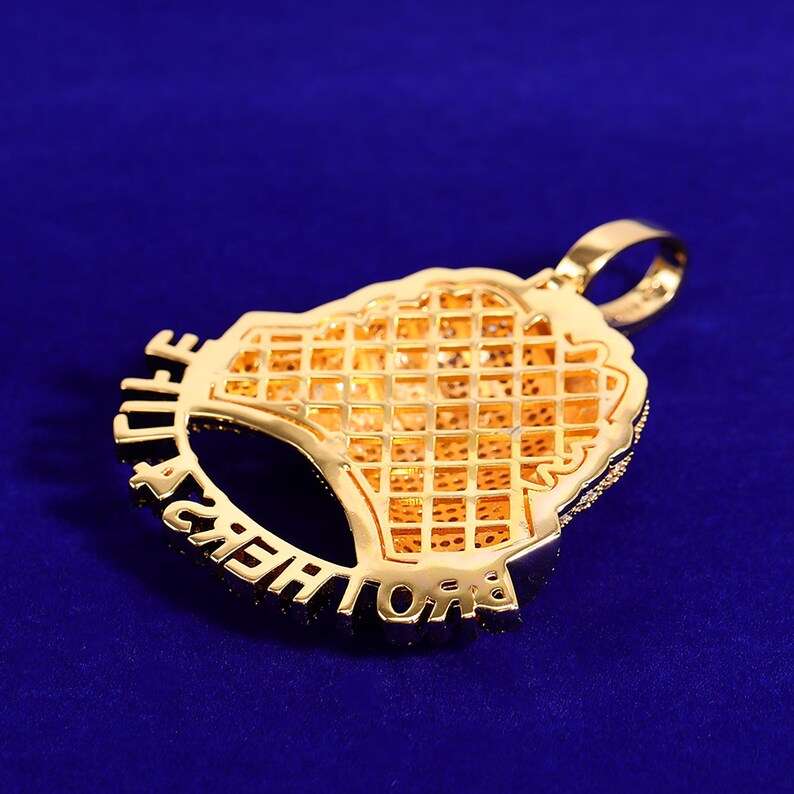 Iced Out Brothers For Life Pendant