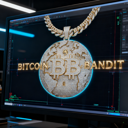 ₿ITCOIN ₿ANDIT CAD DESIGN