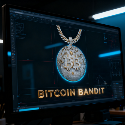 ₿ITCOIN ₿ANDIT CAD DESIGN